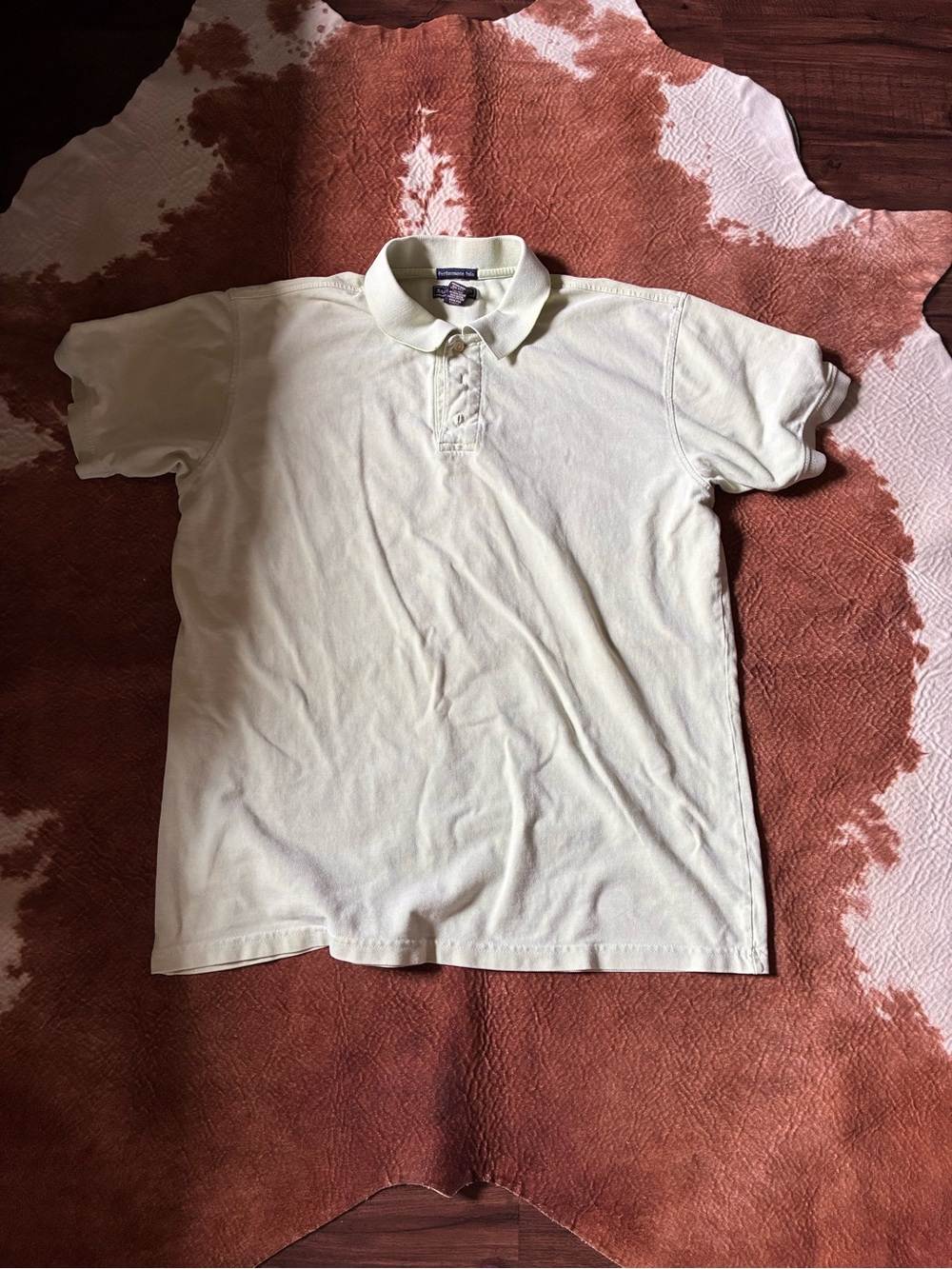 Saddlebred Men's Polo Shirt in Light Cream